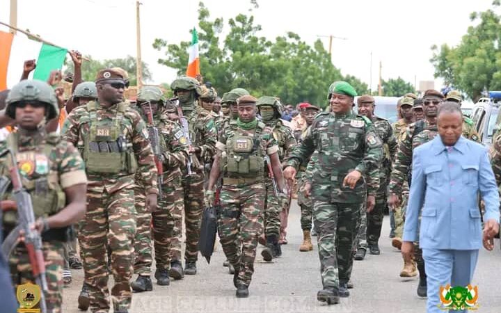 Visite du Président de la République, Chef de l’État, le Général d’Armée Abdourahamane Tiani dans la région de Tillabéri