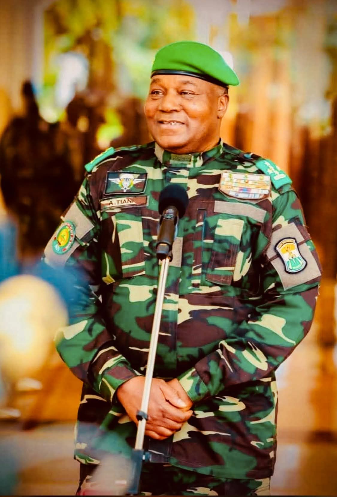 Son Excellence le Général d’Armée Abdourahamane TIANI, dans la région de Dosso