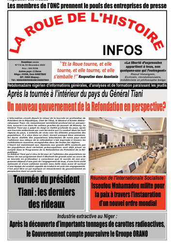 Industrie extractive au Niger : Après la découverte d’importants tonnages de carottes radioactives, le Gouvernement compte poursuivre le Groupe ORANO