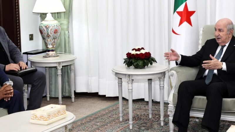 Communiqué de Presse: L’Afrique peut réaliser des choses extraordinaires, y compris dans les domaines manufacturier et de la haute technologie (Président de l’Algérie)