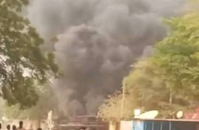 Niamey : Une explosion dans un dépôt de gaz fait plusieurs dégâts matériels à Banifandou.