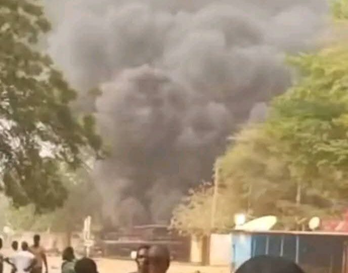 Niamey : Une explosion dans un dépôt de gaz fait plusieurs dégâts matériels à Banifandou.