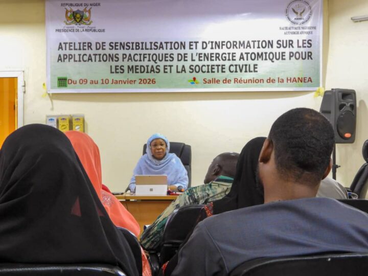 Énergie : les applications pacifiques de l’énergie atomique au cœur d’échanges avec les journalistes et la société civile