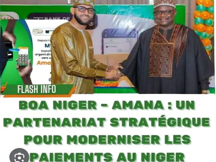 FinTech : BOA-Niger et AMANA Transfert d&rsquo;argent connectent la banque au mobile avec “Bank2Wallet”.