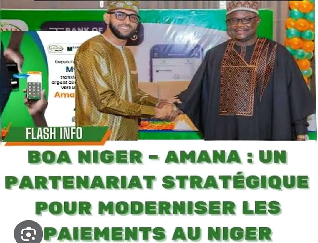 FinTech : BOA-Niger et AMANA Transfert d&rsquo;argent connectent la banque au mobile avec “Bank2Wallet”.