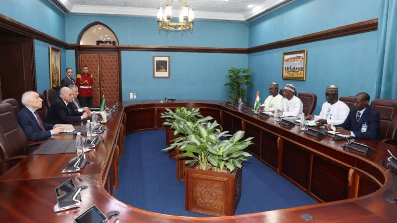 Diplomatie : le Président Abdourahamane Tiani en visite officielle à Alger.