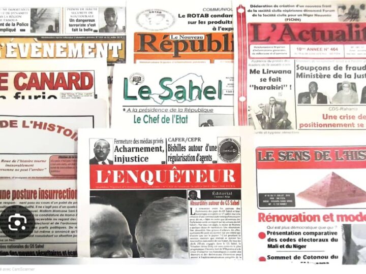 Niger : liberté de la presse sous étau, journalistes en détention et silence imposé.