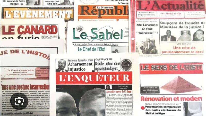 Niger : liberté de la presse sous étau, journalistes en détention et silence imposé.
