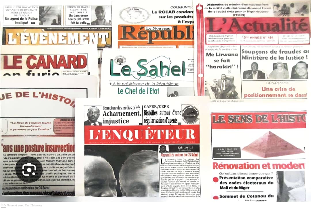 Niger : liberté de la presse sous étau, journalistes en détention et silence imposé.