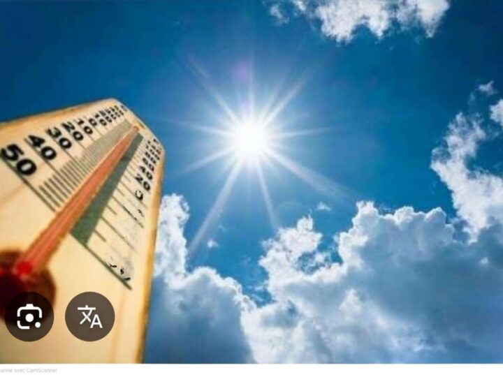Canicule infernale à Niamey : quand la chaleur devient un danger silencieux.
