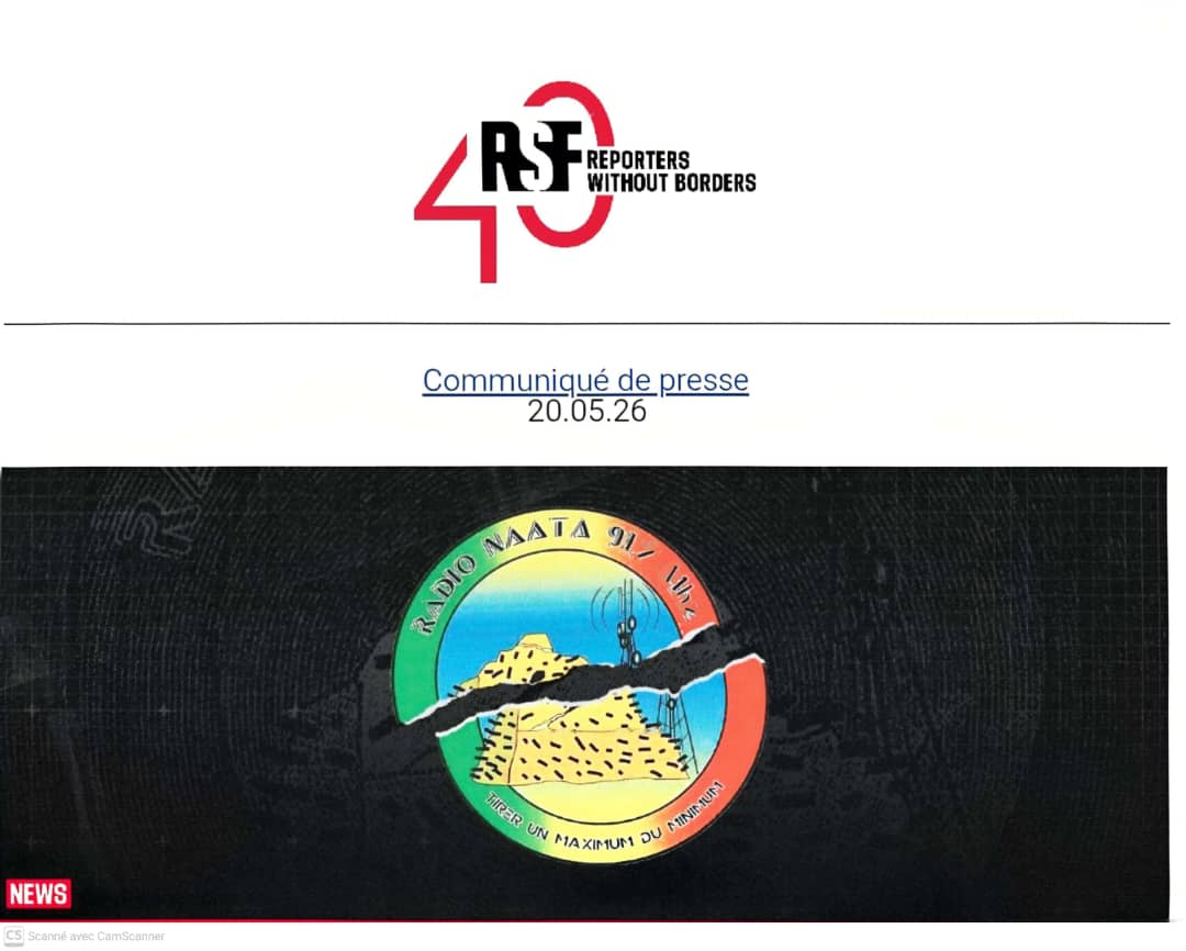 Communiqué de presse du 20.05.26: Avec la destruction de la radio emblématique Naata, l’information continue de disparaître aux trois frontières du Sahel