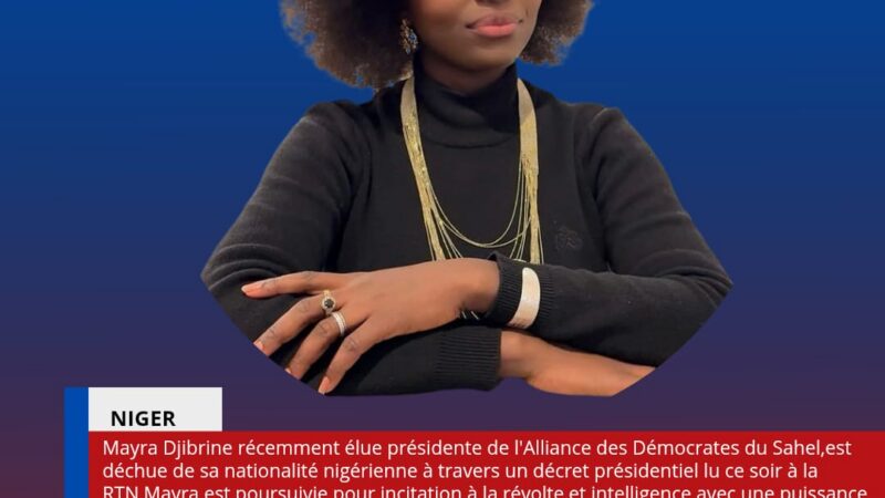 Niger : une ressortissante provisoirement déchue de sa nationalité.